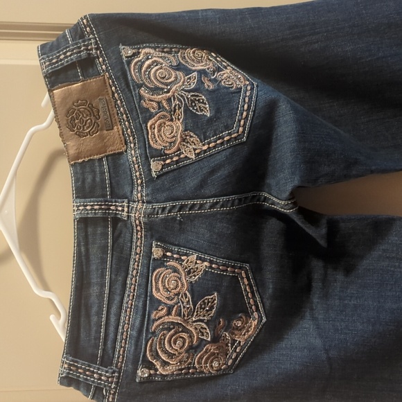 LA idol Bootcut Western jeans Size 7 - Picture 6 of 7
